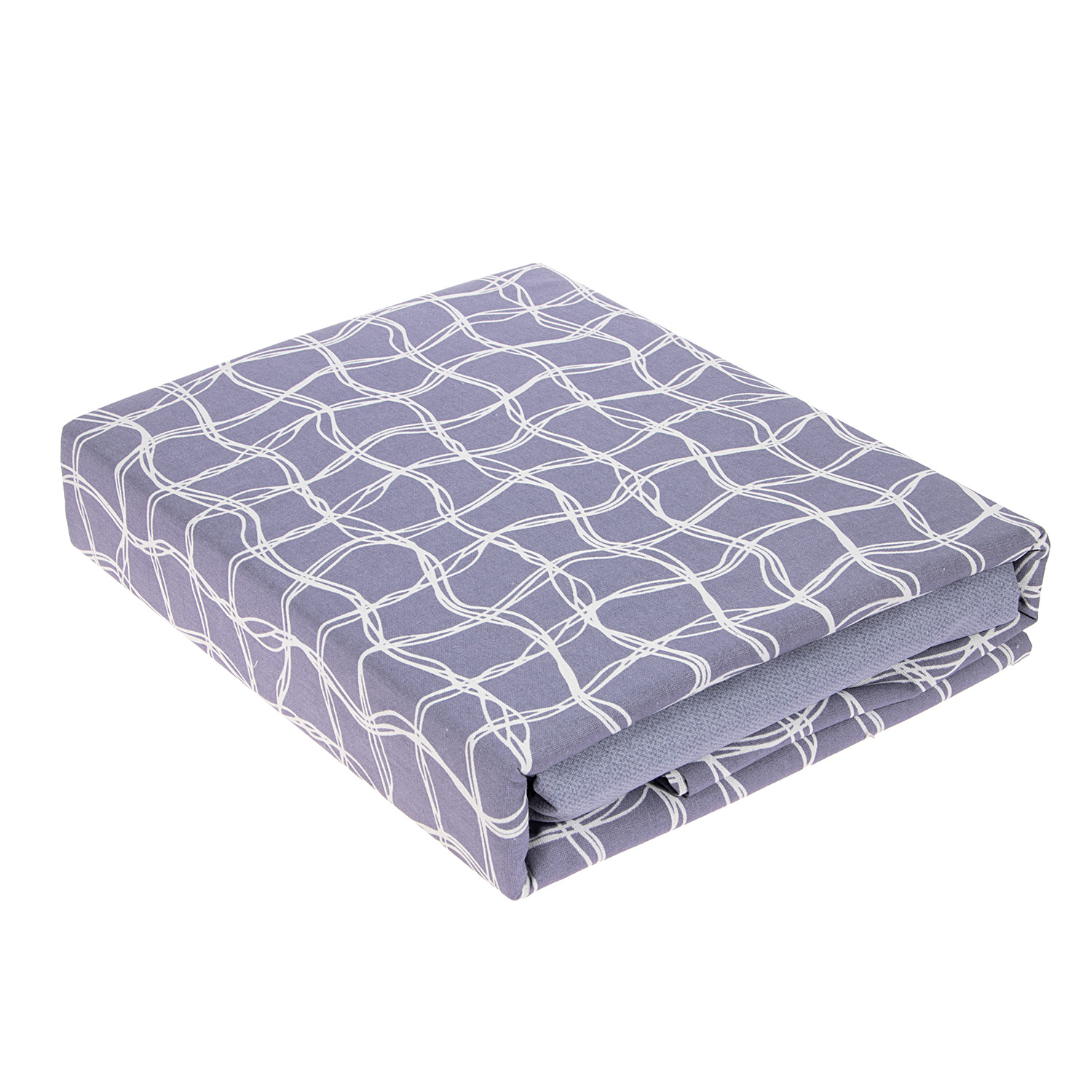 Постельное белье 2сп-М бязь Василиса 10461/1 Форте, наволочки 70*70 - 2шт *1/5