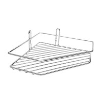 Полка для ванной одинарная Sakura АЕ-671В угловая 101100 *4/48