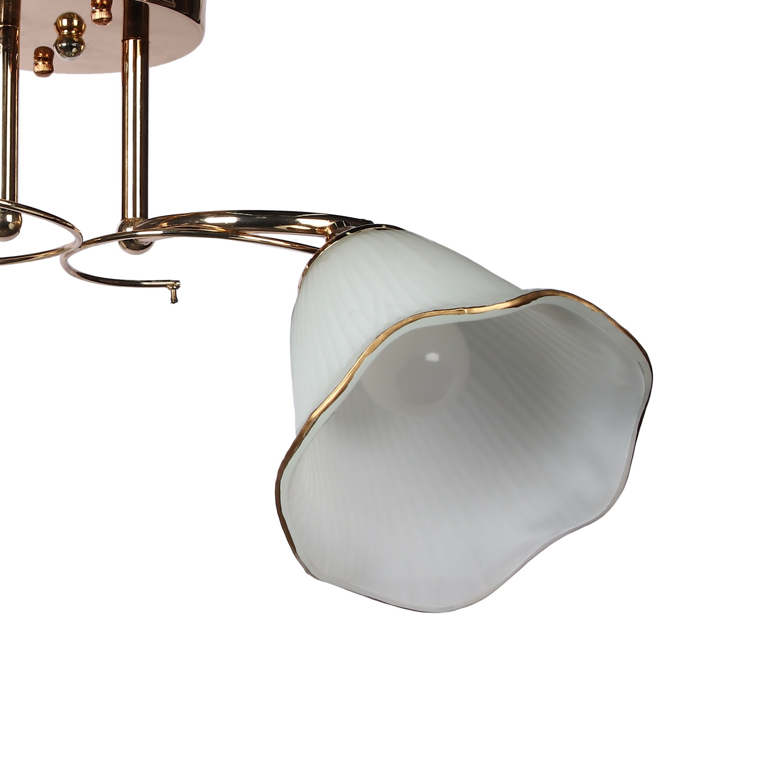 Люстра Verner Lighting А2664/2, 40 Вт, Е27, 2 лампы, золото