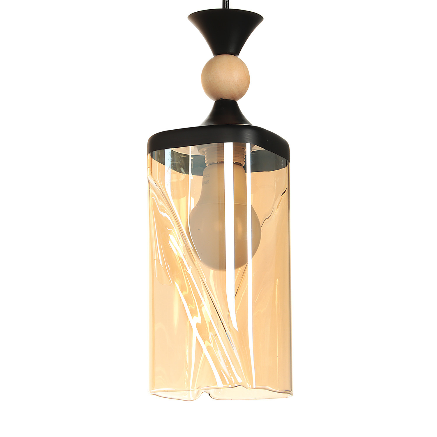 Люстра N5195/3H 3*40W  E27 (d-300; h-450/h800)  VERNER LIGHTING *1