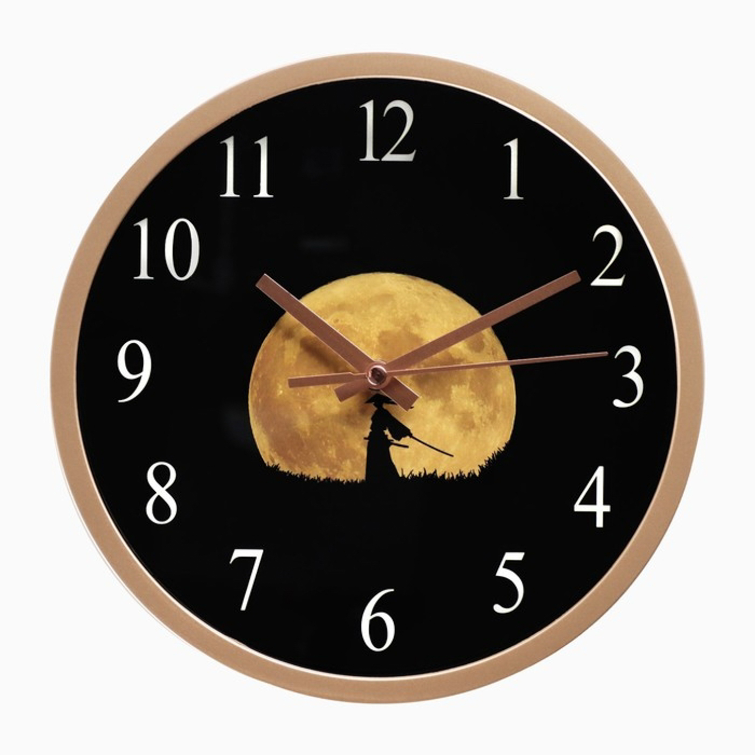 Часы настенные, серия: Интерьер, "Самурай", плавный ход, d-20 см, АА 9541309 Часы настенные, серия: Интерьер, "Самурай", плавный ход, d-20 см, АА 9541309