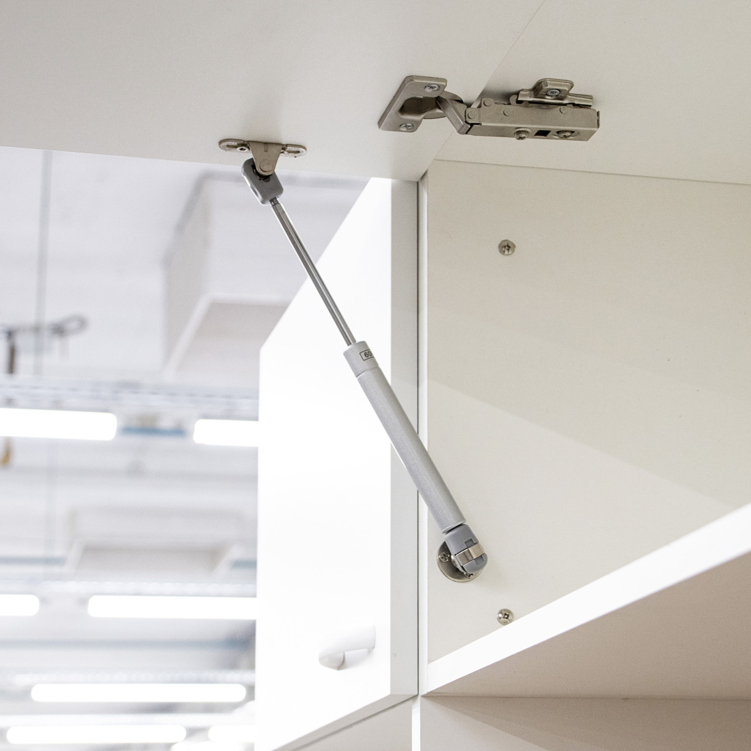 Шкаф навесной 600х338х290 мм BROZEX-WOOD Liberty, для вытяжки, с дверцей, белый