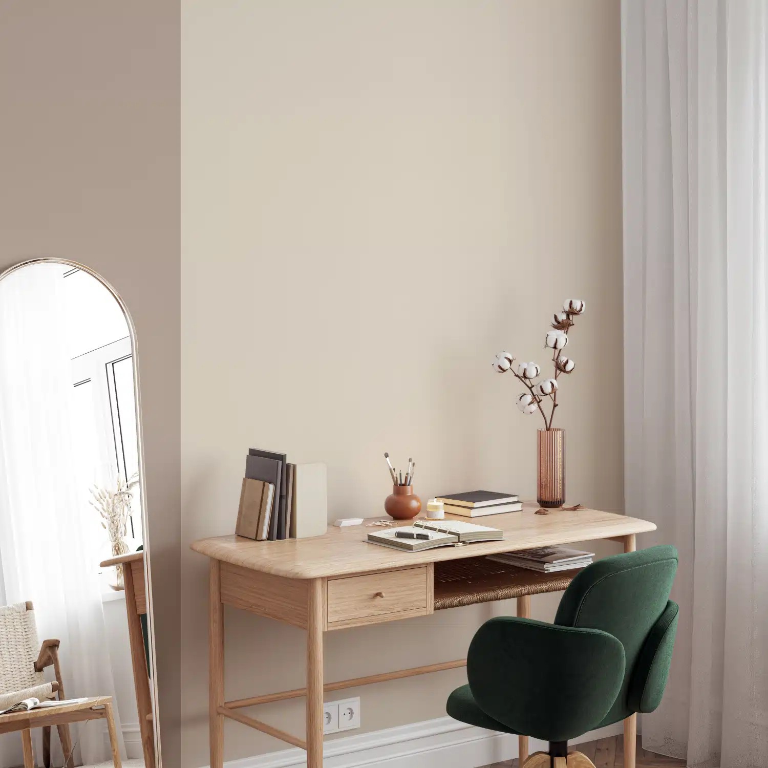 Обои флиз "HomeColor" Summer Time фон (беж.) HC72822-20 1,06*10м *1/8