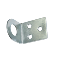 Проушина для замка гнутая 30*70 цинк б/шур СКОБИС *10/200