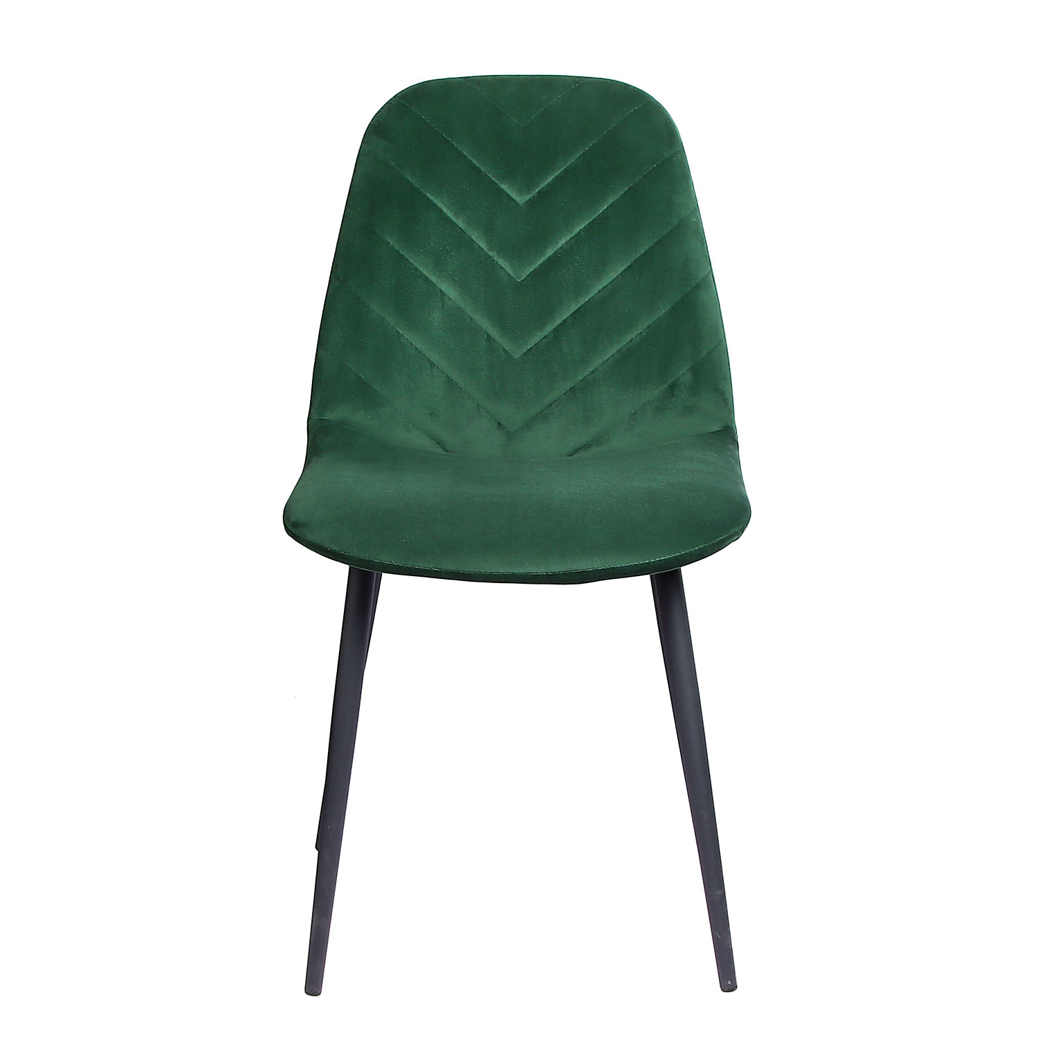 Стул FORPOST Малибу, 44х84х38 см, велюр конфетти дип форест, зеленый