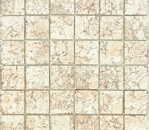 Мозаика 30х30 см Гранит Холл CBK 015, 0.09 м², стекло, бежевый