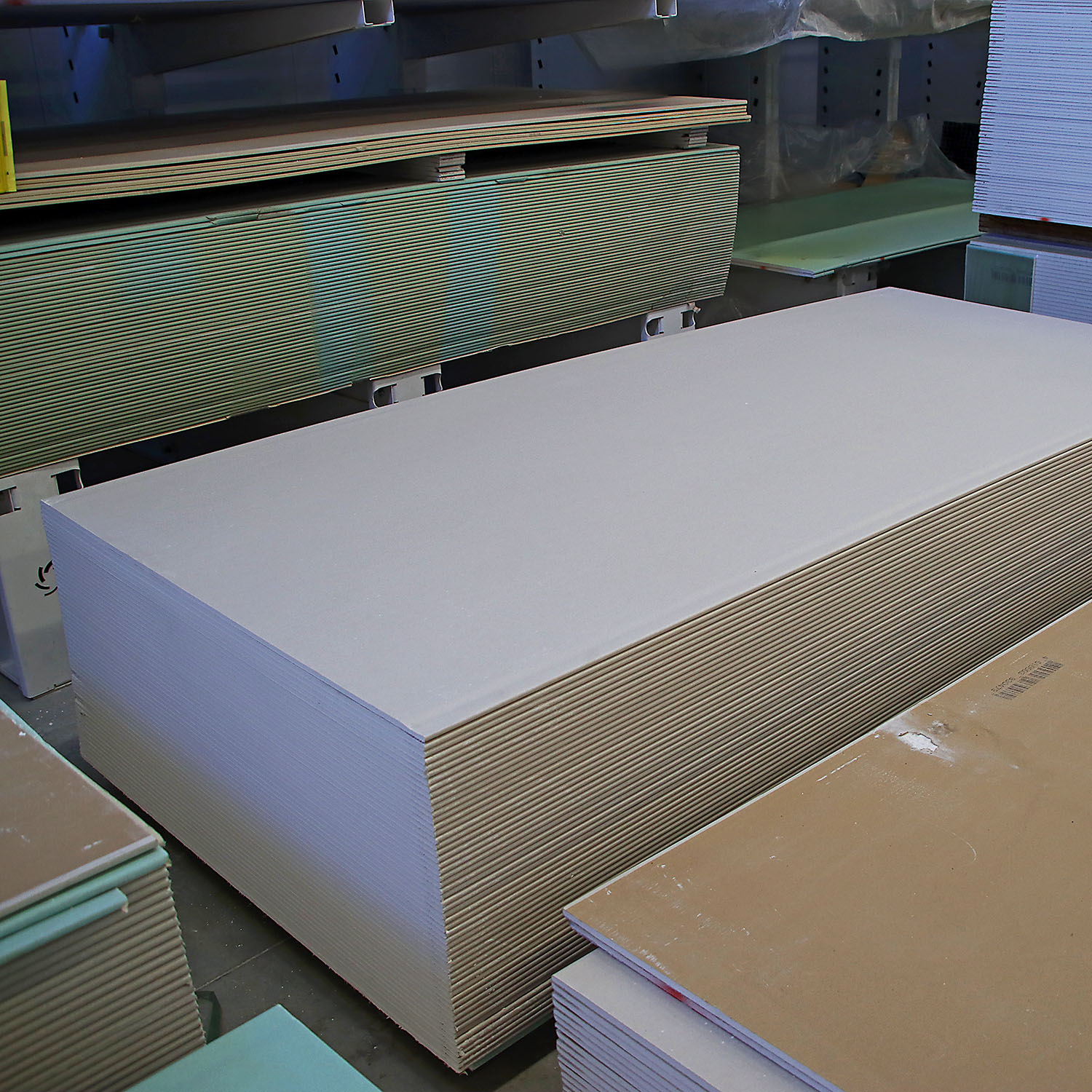 Гипсокартон 9.5х1200х2500 мм, 3 м², утоненная кромка, стандартный