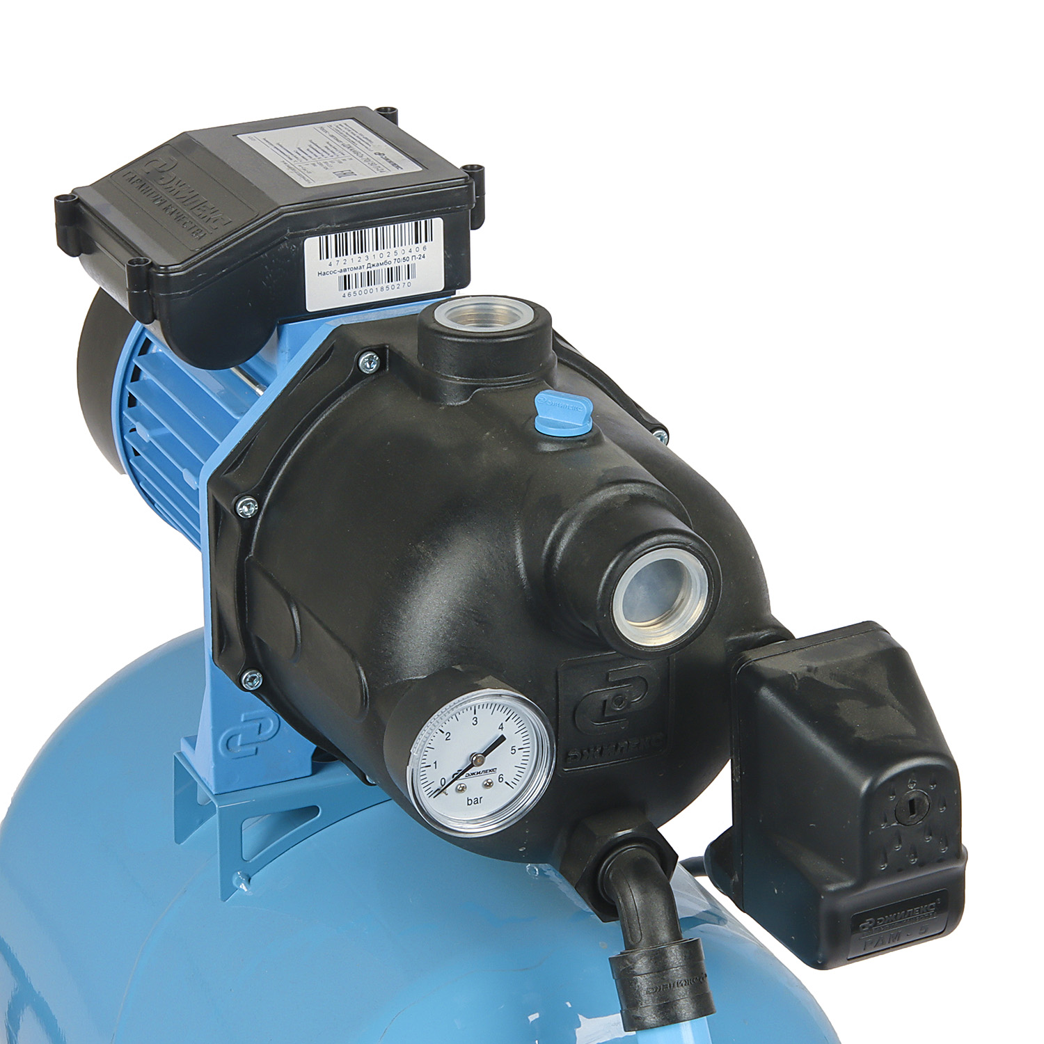 Насосная станция 1100Вт 4200л/час высота подъёма 50м корпус пластик ДЖИЛЕКС ДЖАМБО арт.3016*1