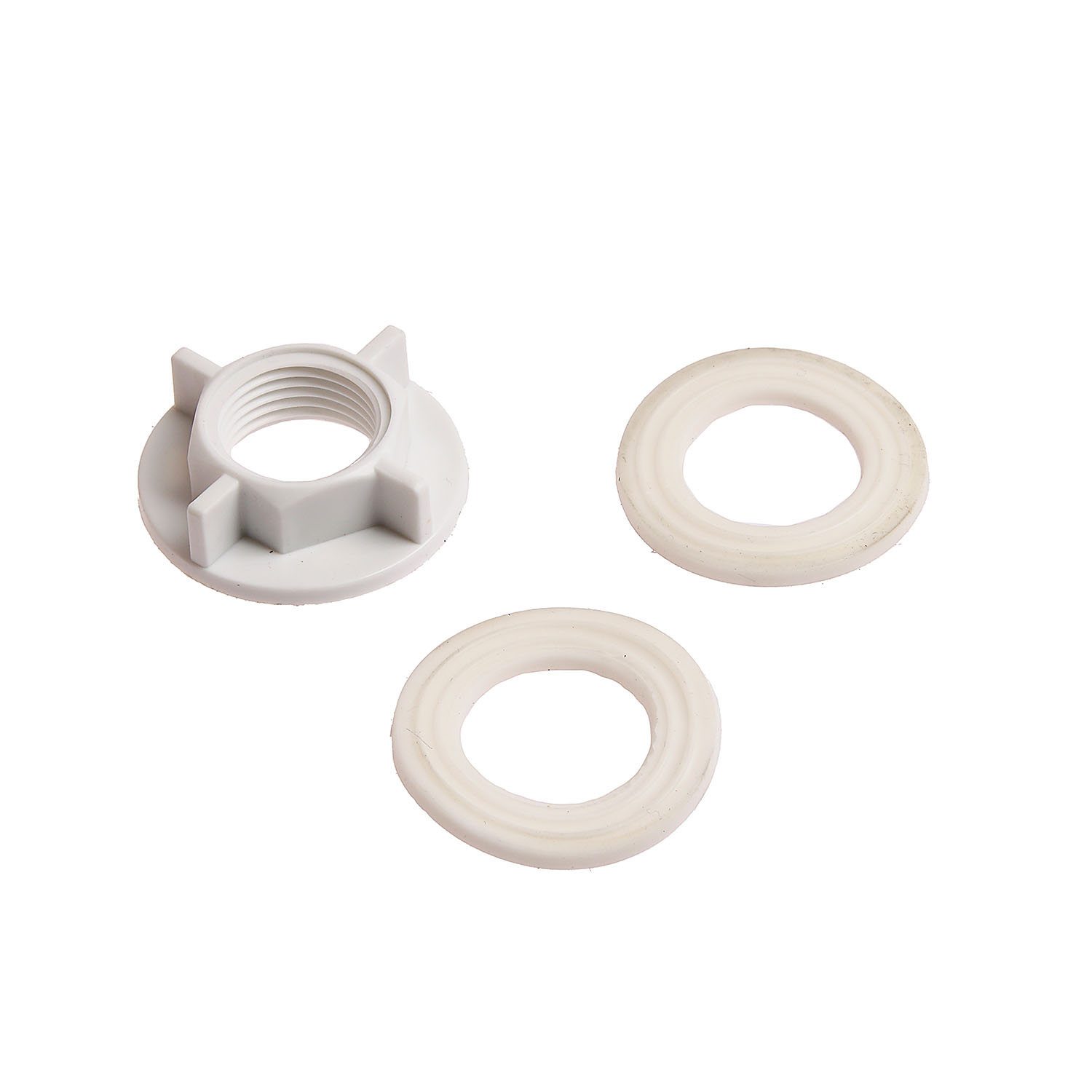 Смеситель для кухни ROEGEN RX523A моно (на одну воду), ABS пластик, высокий излив, белый *1/100