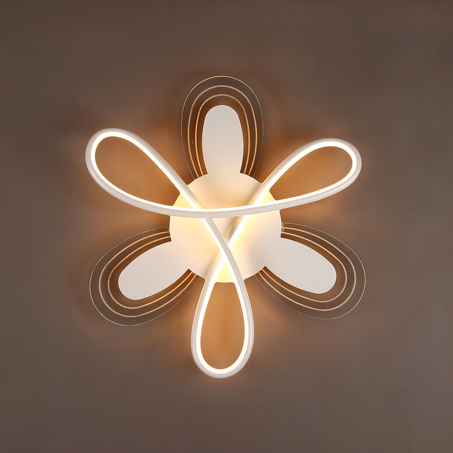 Люстра 2334/160W white 500 мм 3 реж., пульт S=25м2  VERNER LIGHTING *1