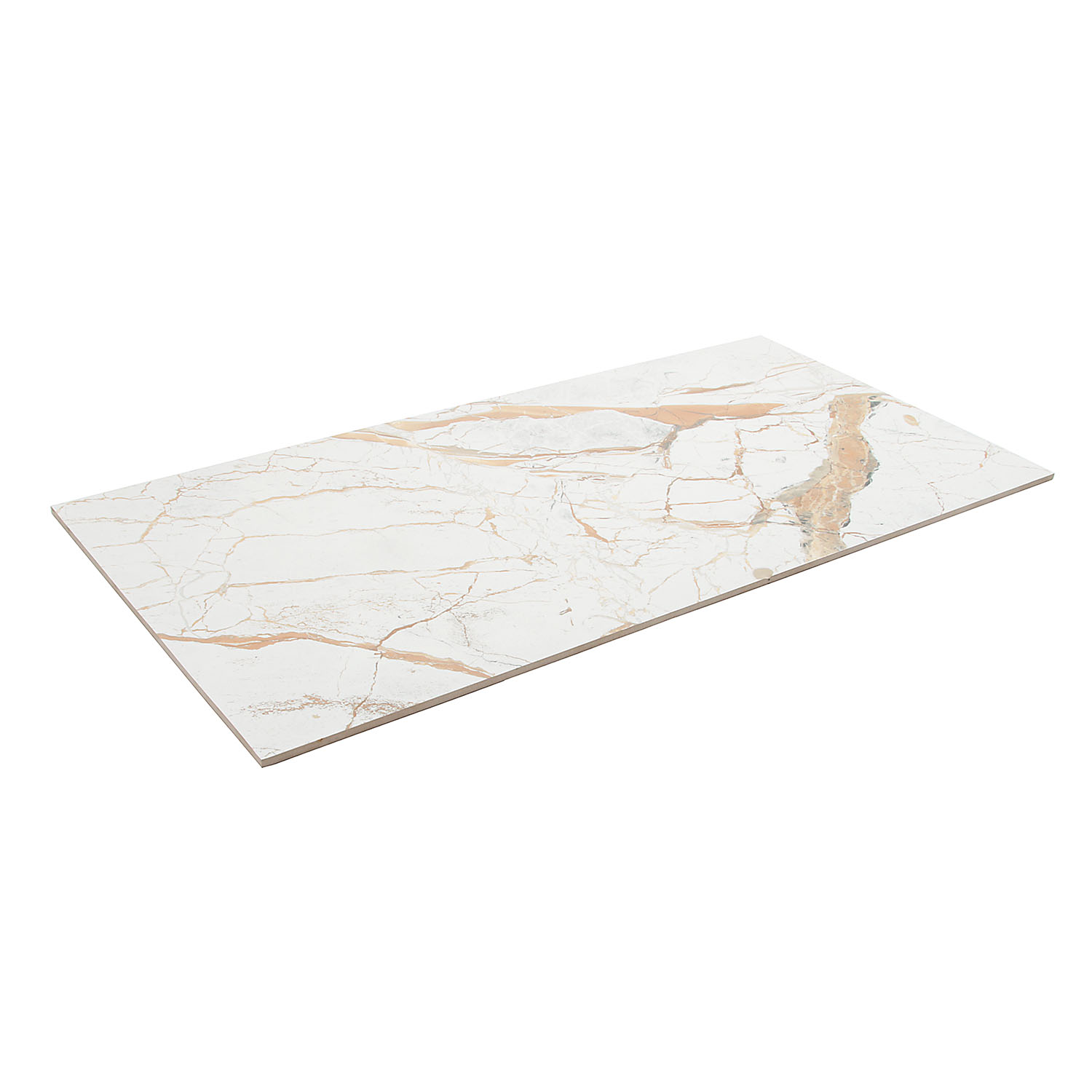 Керамогранит 1.44 м² Axima Bari, 1200х600х10 мм, белый