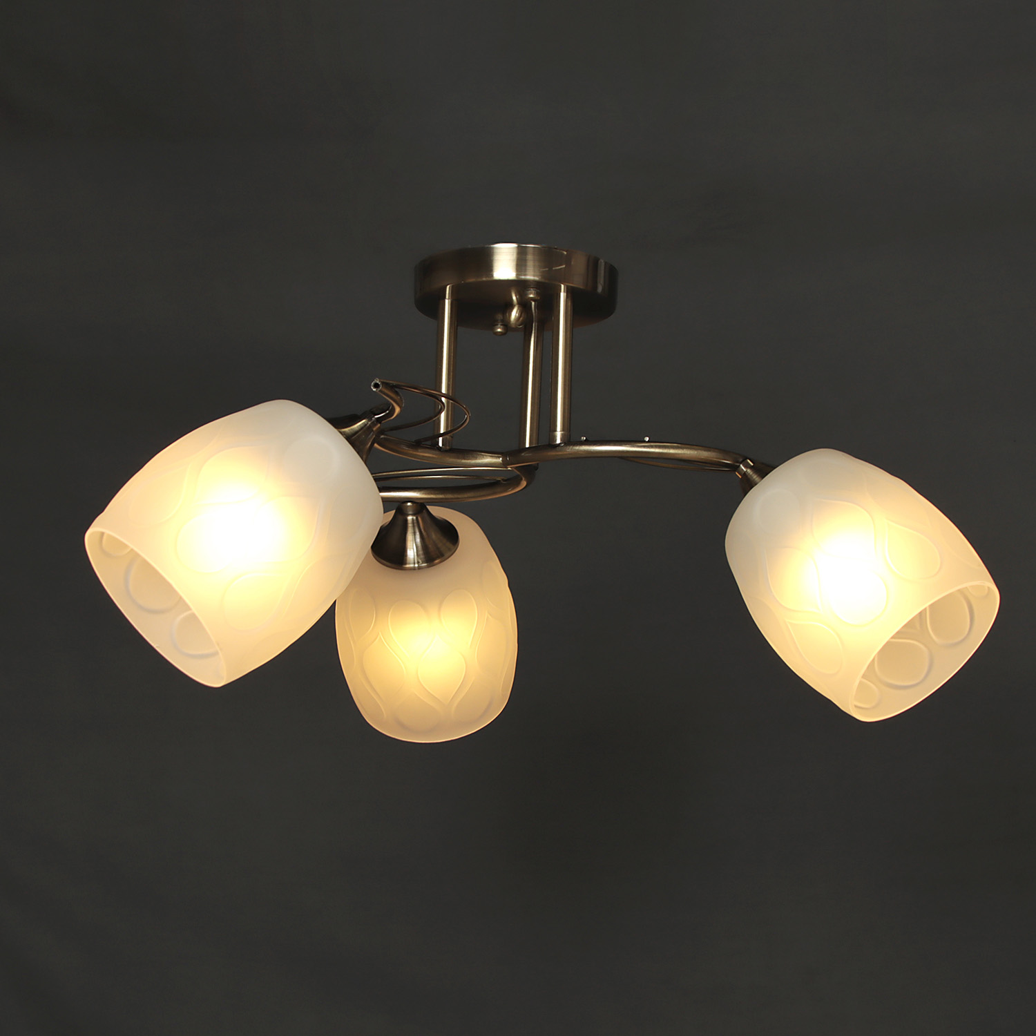 Люстра N5465/3 3*40W E27 (d-530; h-280) VERNER LIGHTING *1