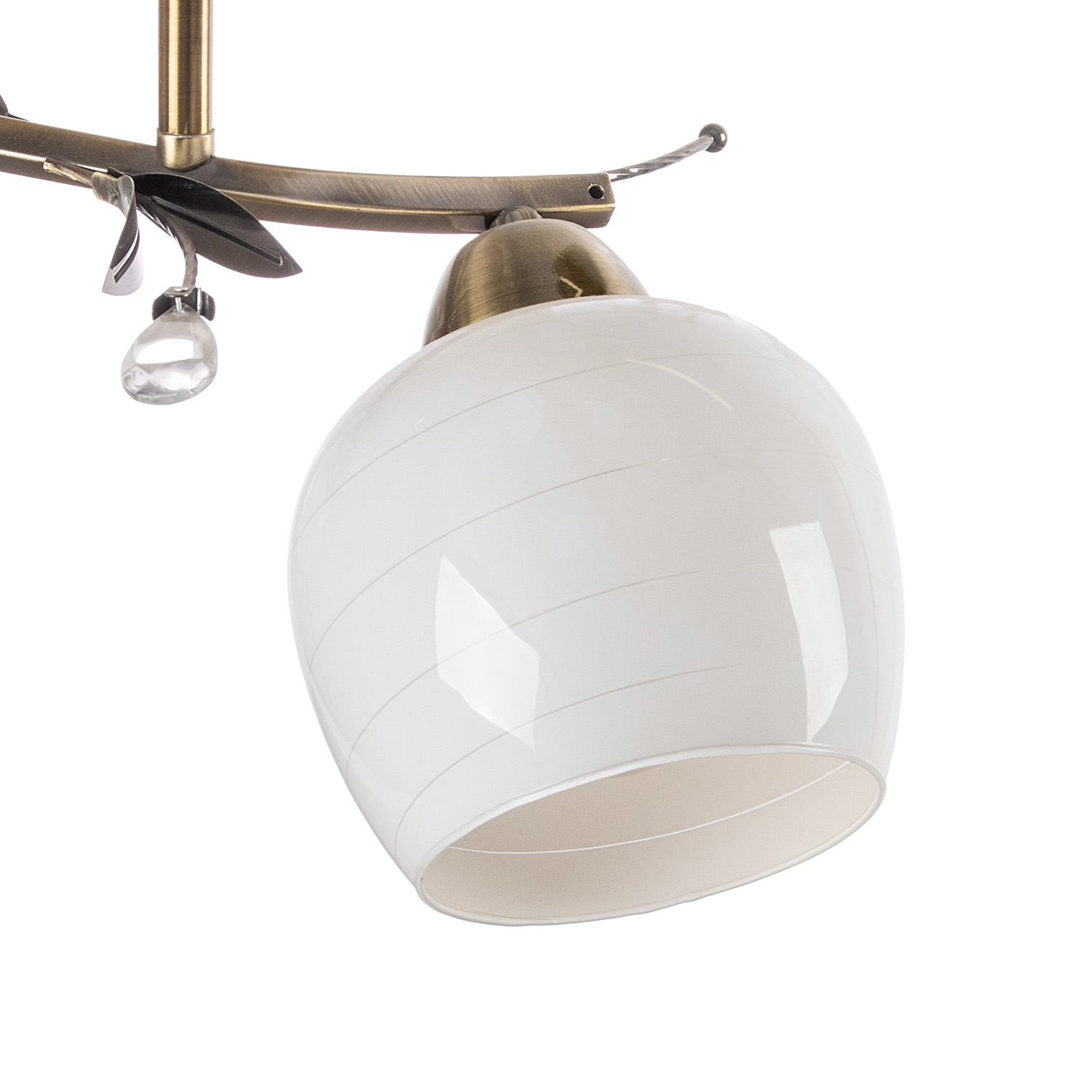 Люстра Verner Lighting N0327/2, 40 Вт, E27, 2 лампы, античная бронза