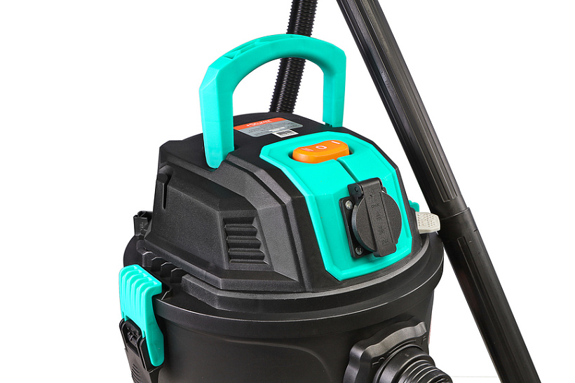 Пылесос строительный 1400Вт объем бака 20л шланг 2,5м d шланга 38мм VC1420 Sturm *1