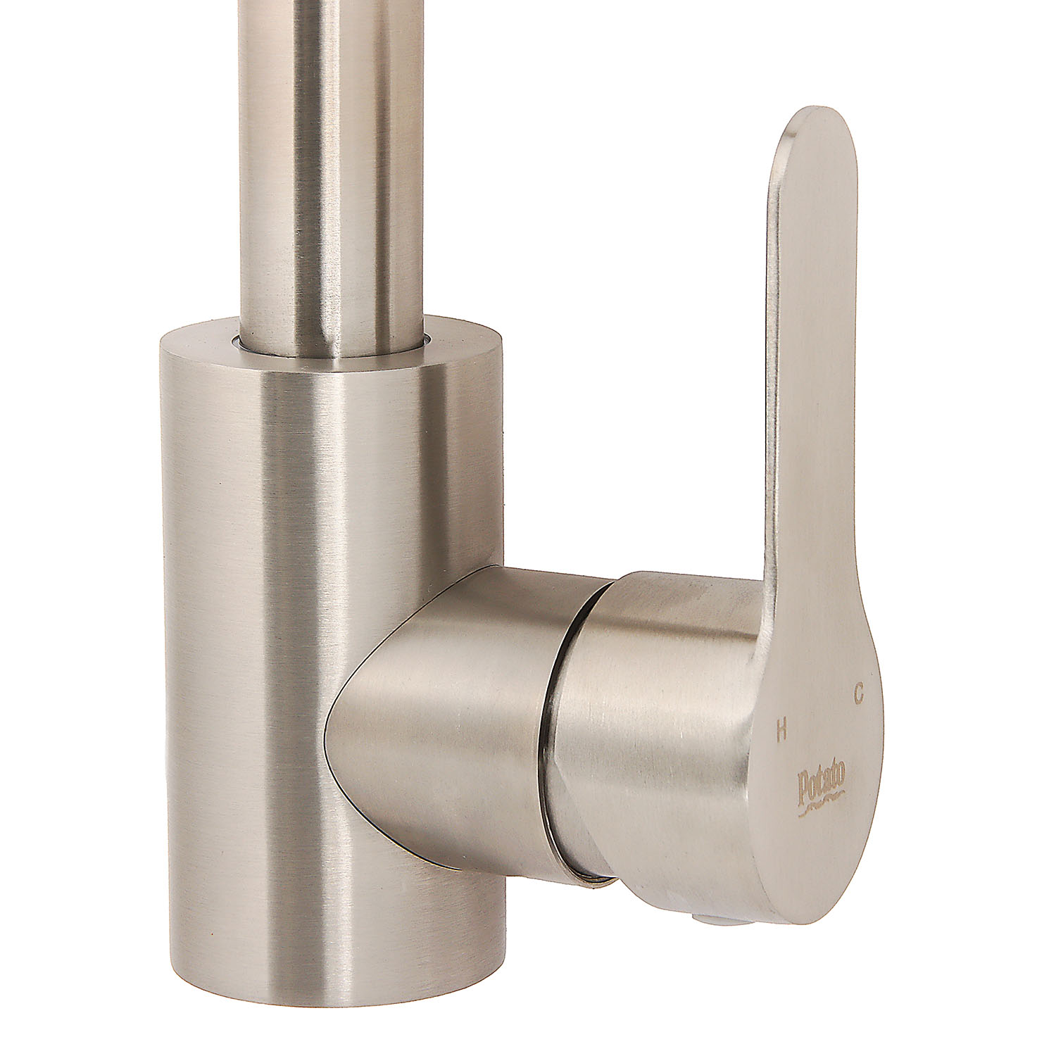 Смеситель для кухни Potato P40303S-2 высокий излив *1/10 Смеситель для кухни Potato P40303S-2 высокий излив *1/10