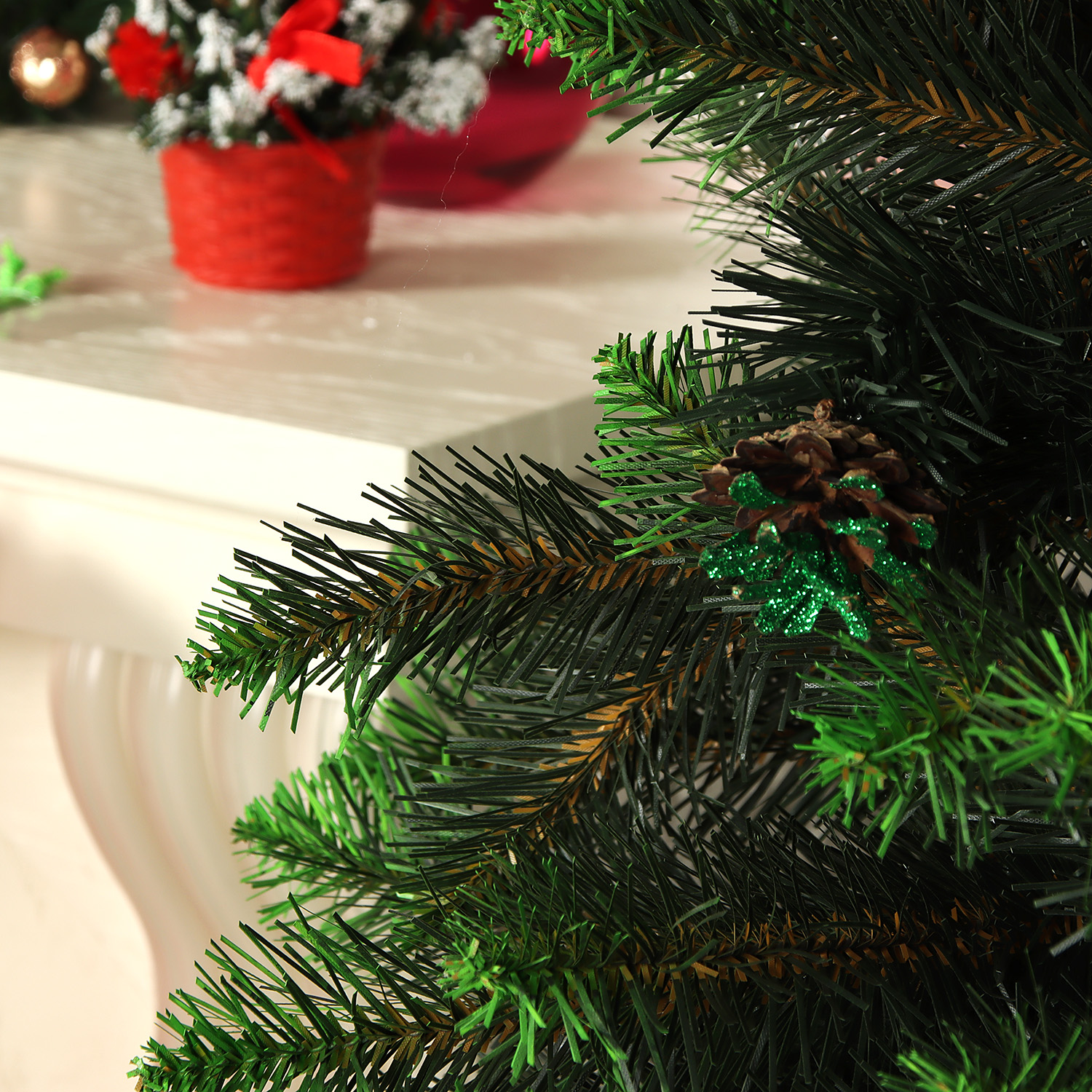 Елка искусственная Елки от Мишки «Элитная», 180 см, ПВХ, зеленый