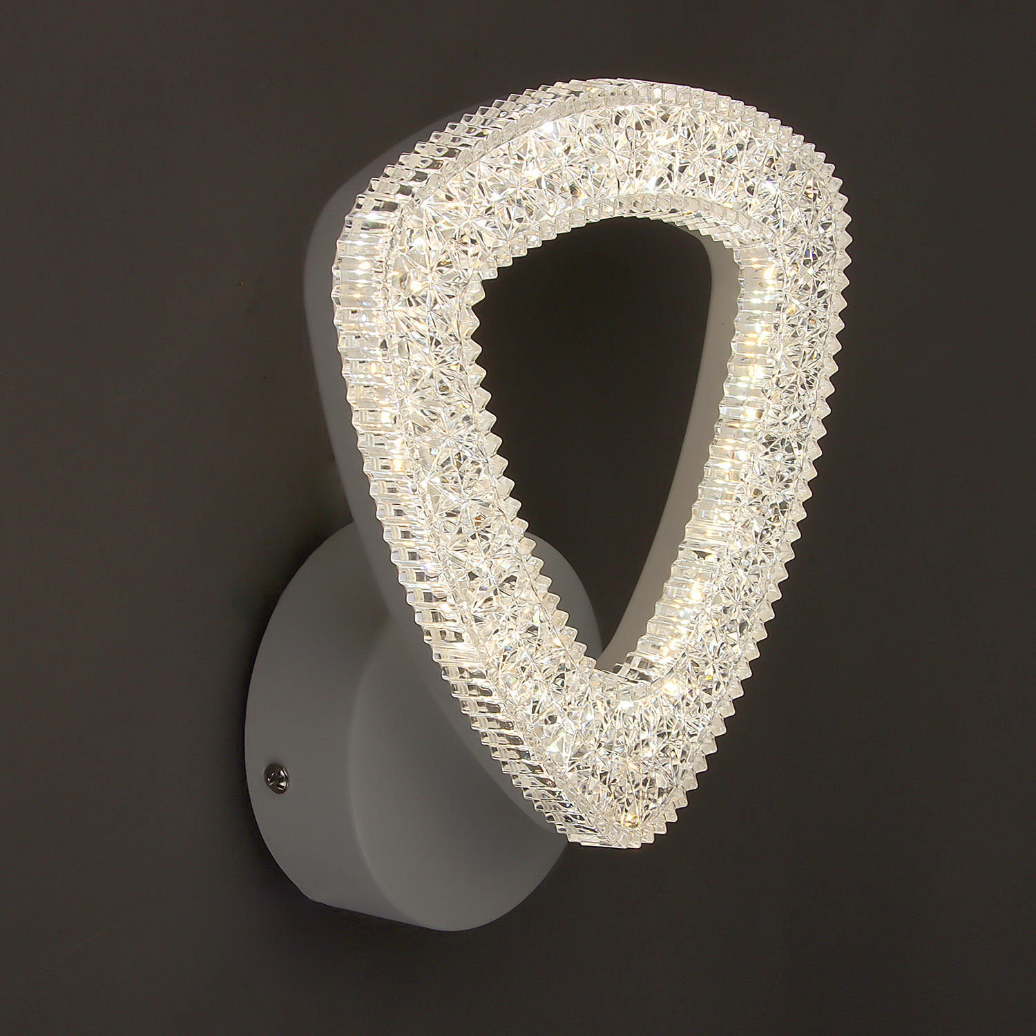 Бра YH1226/1 WT LED 1*8W LED 3000-6500К (l-215; w-175; h-650) б/пульта VERNER LIGHTING *1