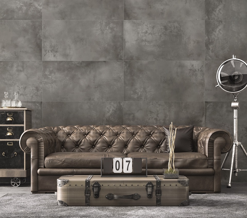 Керамогранит 1.44 м² Global Tile Vibe GT60603205MR, 600х600х9 мм, глазурованный, черный