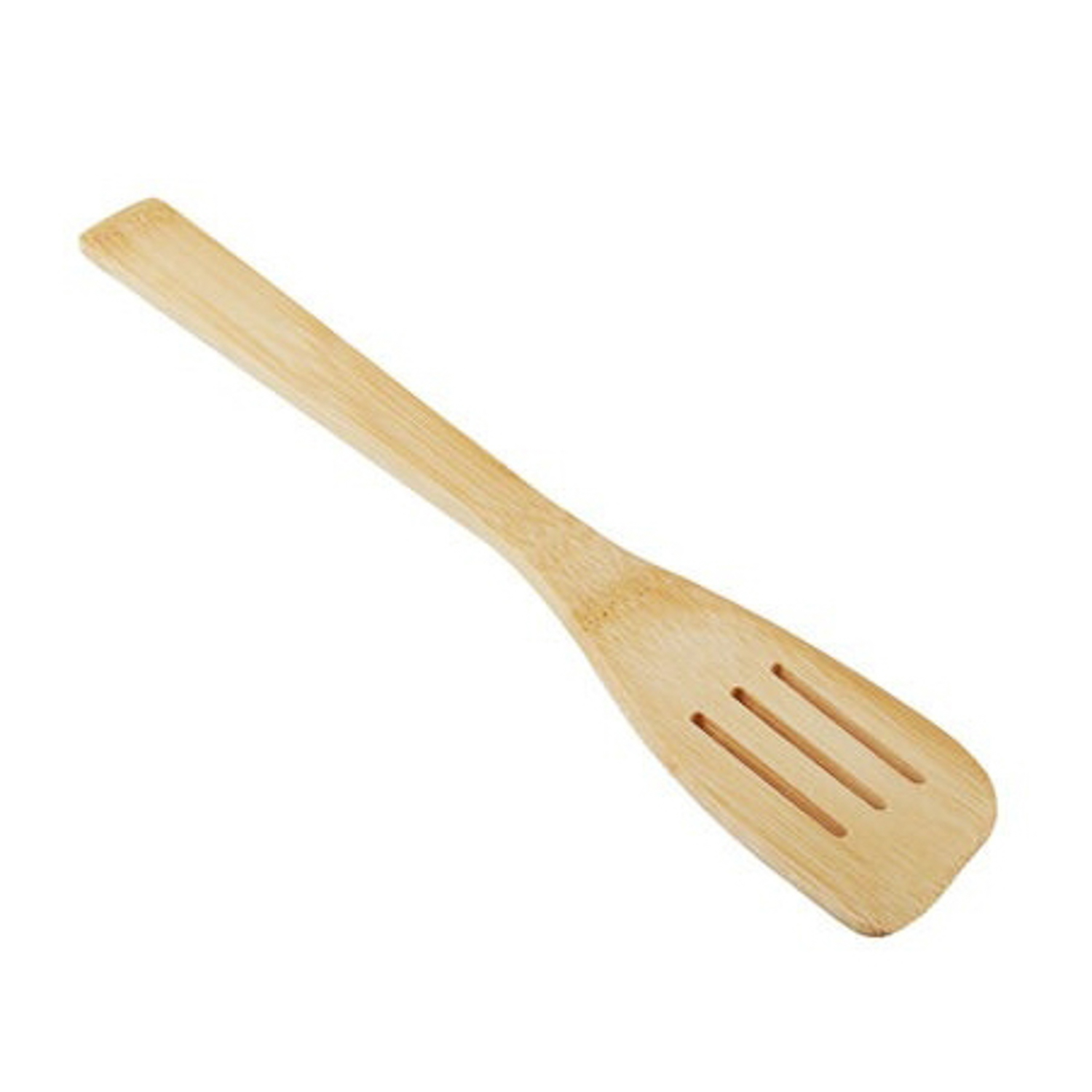 Лопатка деревянная бамбук с прорезями "Гринвуд" дл.300мм арт.883-060 "VETTA" *1/240