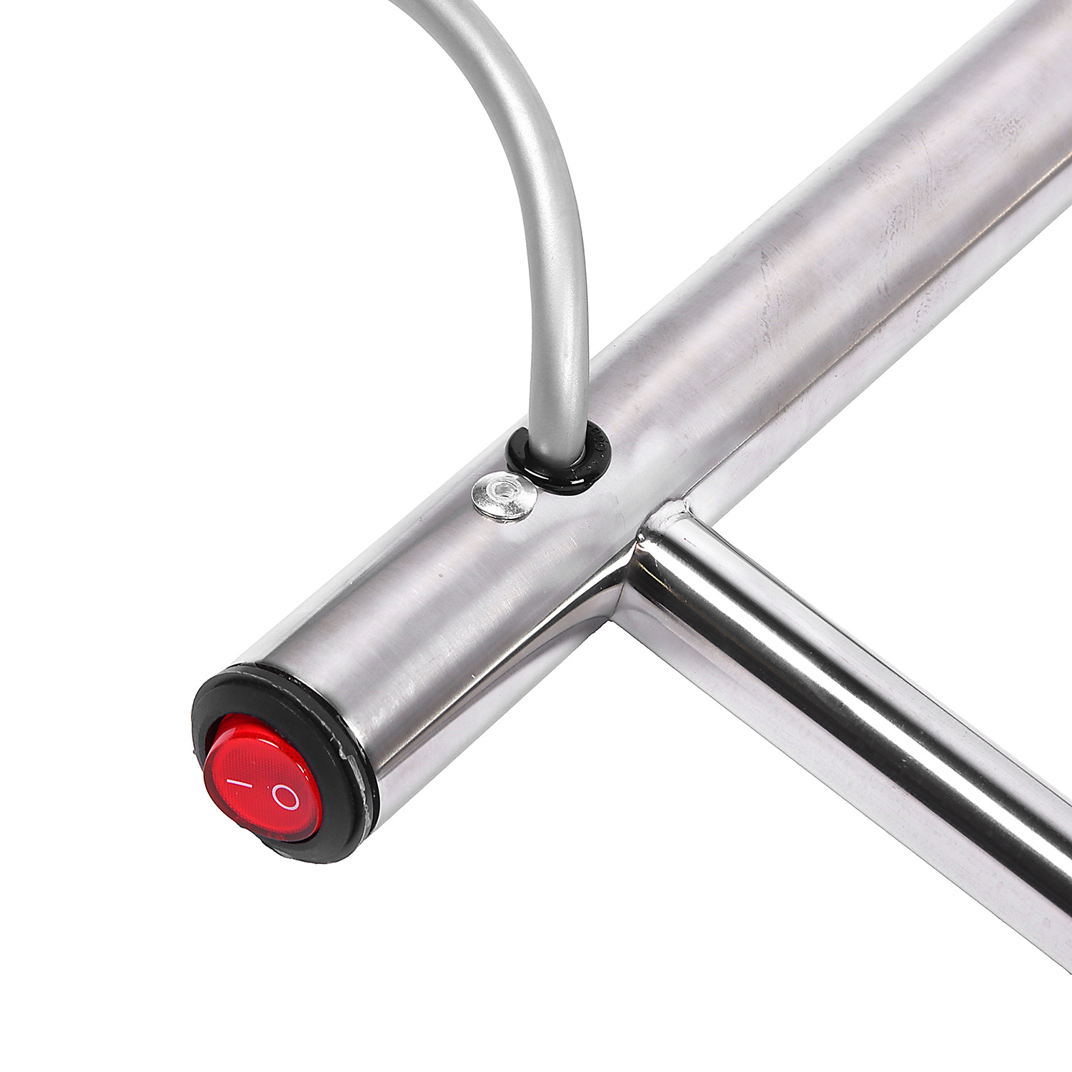 Полотенцесушитель электрический лесенка 400х600 нерж. 4 полки ТЕРА (аналог ИШ377) *1