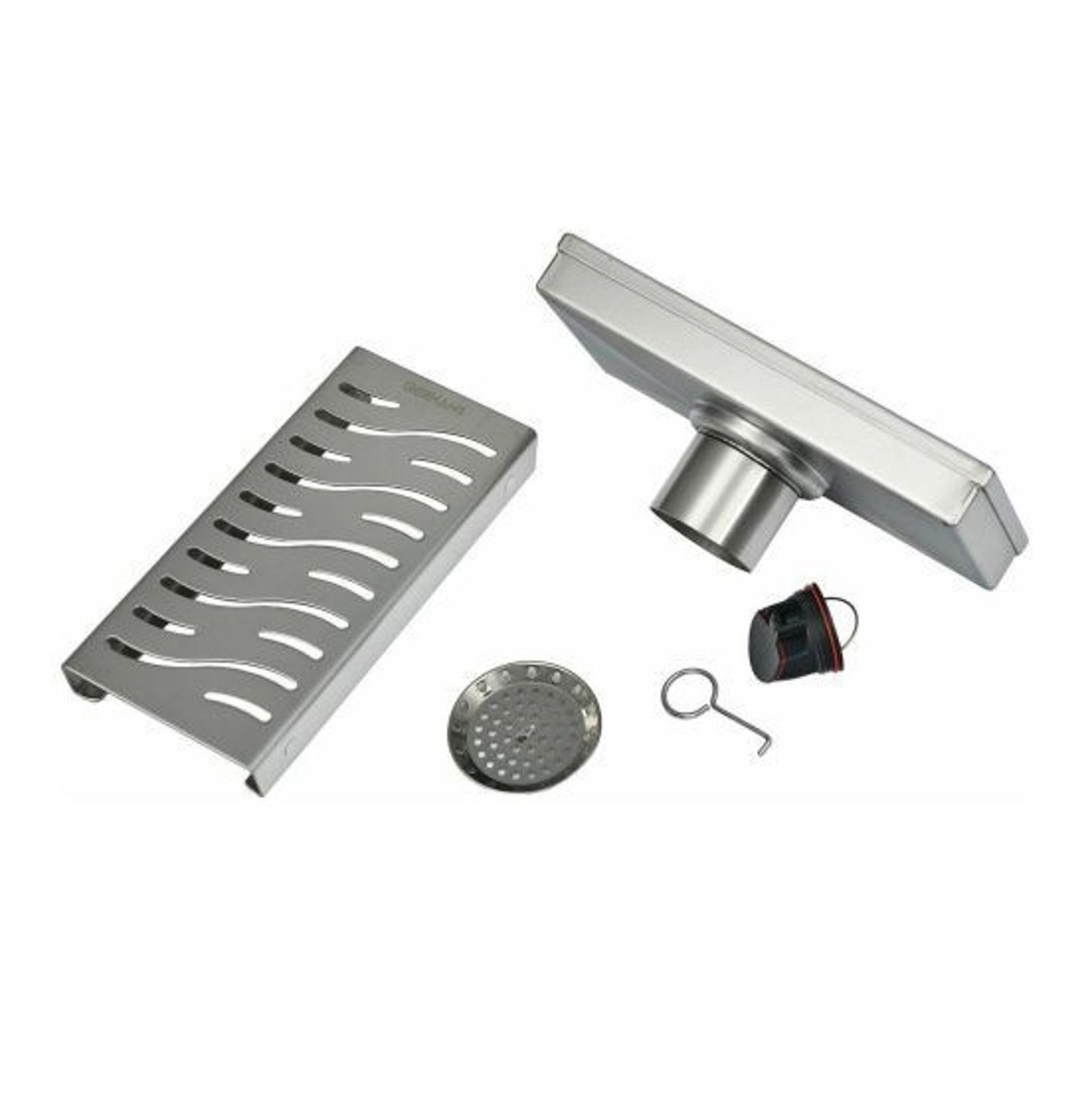 Трап GERHANS для душа c вертикальным выходом 200х100 мм K81410-20