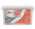 Покрытие акриловое декоративное Pietra S100 c эффектом камня опал 7 кг PARADE *1/96