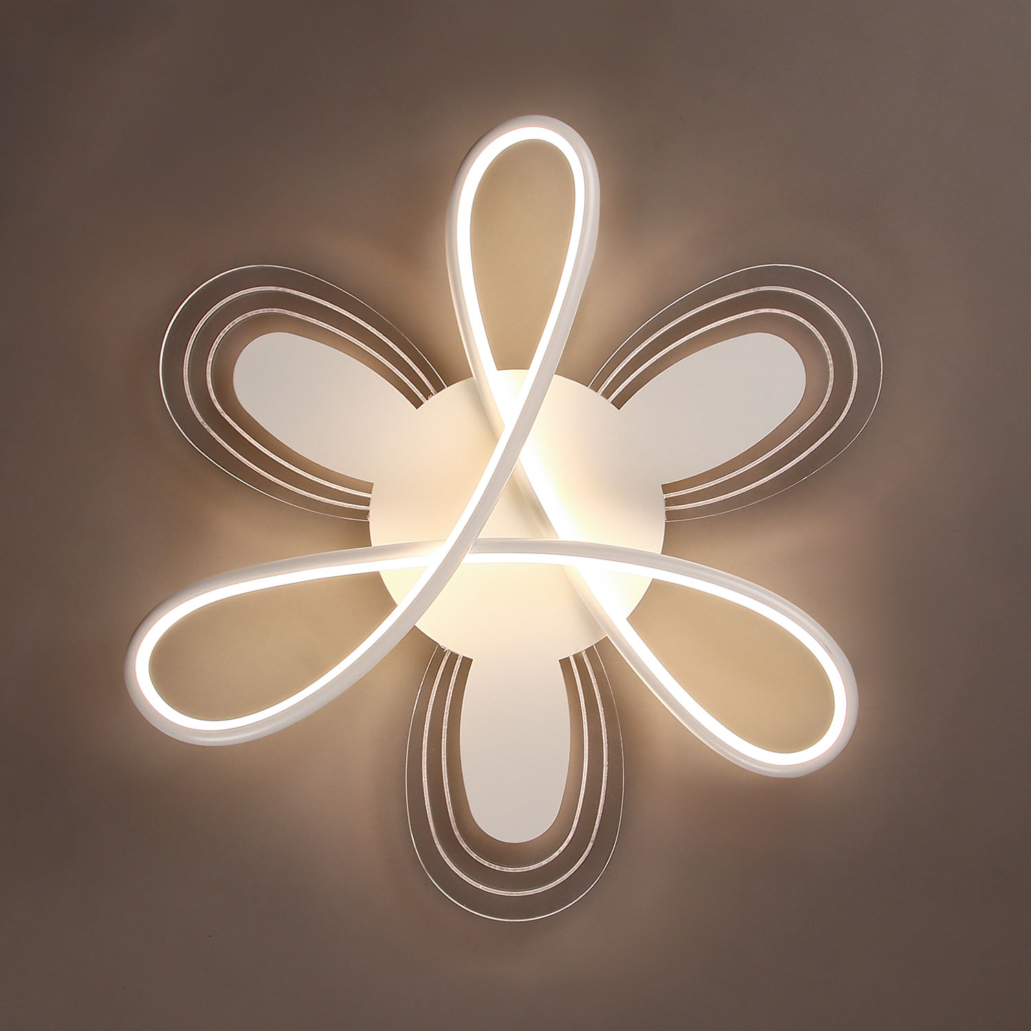 Люстра 2334/160W white 500 мм 3 реж., пульт S=25м2  VERNER LIGHTING *1