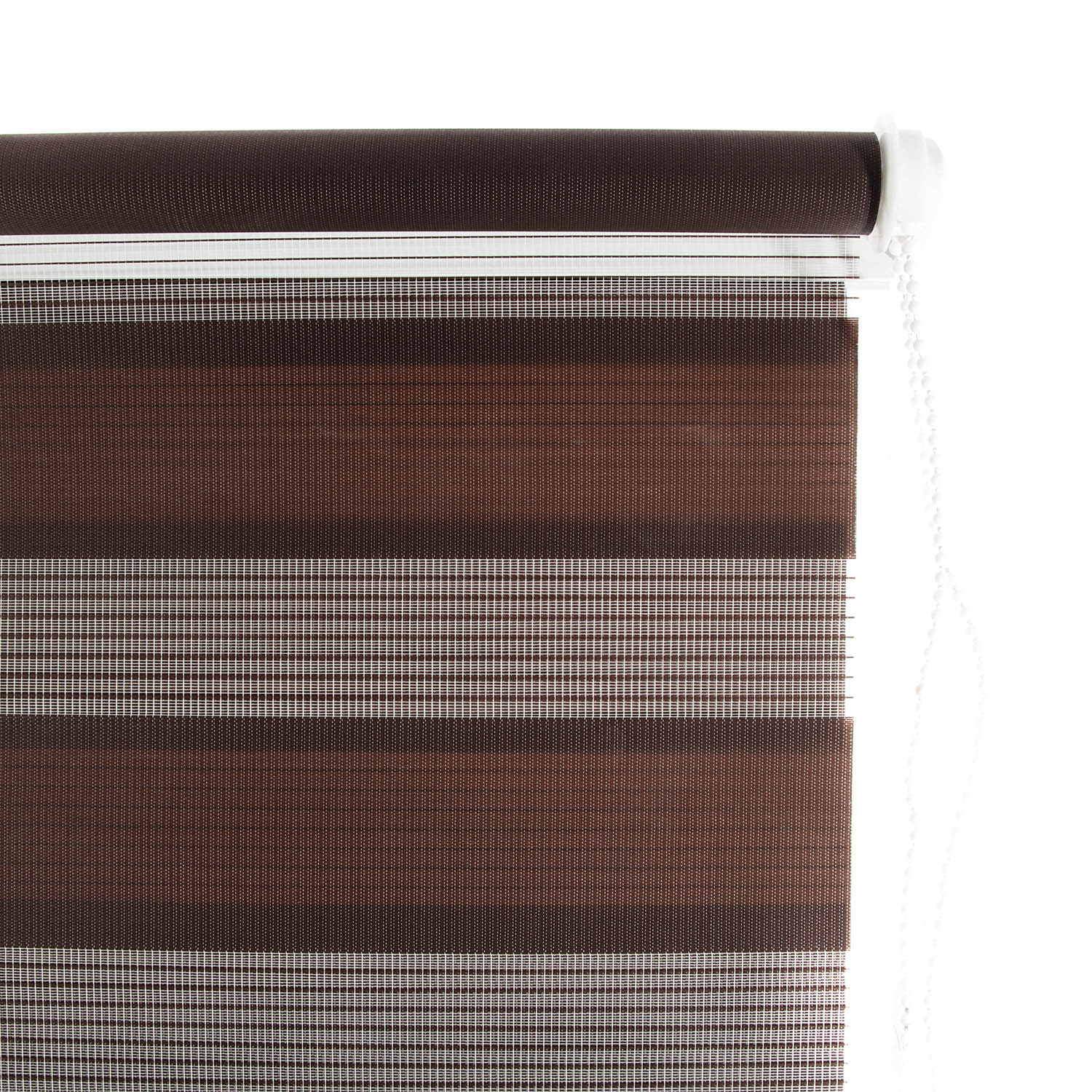 Рулонная штора Legrand День и ночь, 52х160 см, коричневый