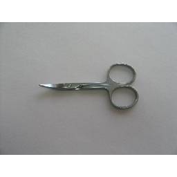 Ножницы маникюрные заусеничные изогн. 100мм  Н-16-1И   *1/10