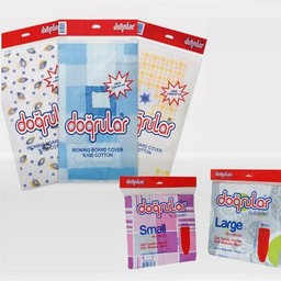 Чехол для гладильной доски Dogrular 130см х 46см, с поролон.основой(Турция)*1/100