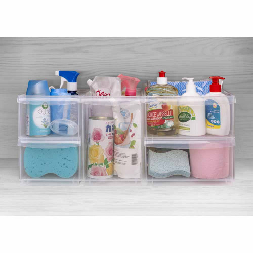 Контейнер для хранения пластм. "Rolly" 11,5л с раздел.242х450х129мм Пр арт.433217401("Бытпласт")*1/4