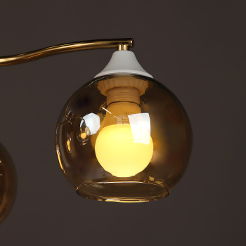 Светильник потолочный K2209/4 CO+WT 4*40W E27 220V (l-580; w-500; h-250) VERNER LIGHTING *1