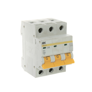 Авт.выкл. IEK ВА47-29 50А/3П 4,5кА х-ка С MVA20-3-050-C *4/48