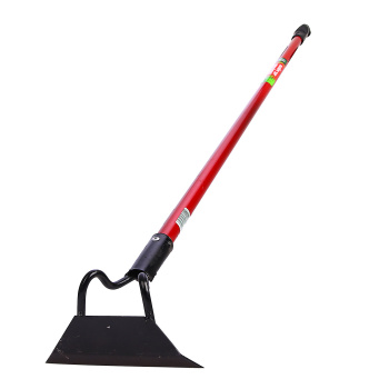 Тяпка нерж/сталь раб часть 170*145 с метал. черенок (2150-Ч) ЦИ  *1/5