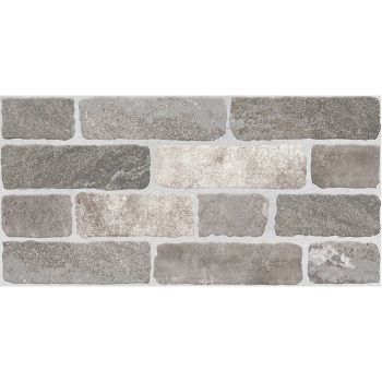 Керамогранит 1.62 м² Global Tile New York GT189VG, 600x300х9 мм, серый