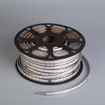 яяяСветодиодная лента Ecola, 220В, SMD5050, 50 м, IP68, 14.4Вт/м, 60 LED/м, 14x7 мм, RGB 4758374