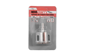 Коронка по стеклу/керамика  6мм алмазная (5шт) (KAC006052305) Novocraft *1/100