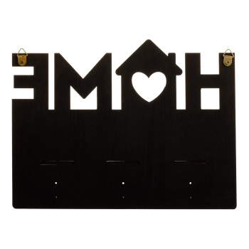 Ключница "Home" чёрная 5059647