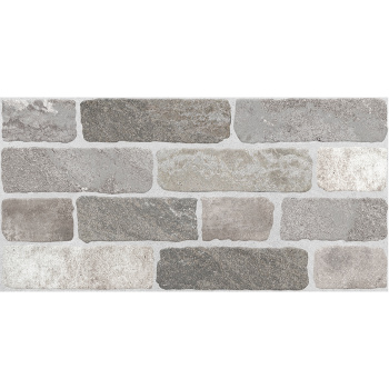 Керамогранит 1.62 м² Global Tile New York GT189VG, 600x300х9 мм, серый