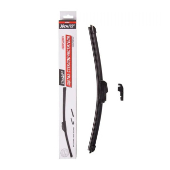 яяяЩетка стеклоочистителя SKYWAY стандарт, 38 см, 15", бескаркасная   3252477