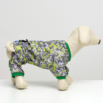 омбинезон для собак цветной, мальчик, XS ( дс 18-20 см, ош 24 см, ог 27-30 см) 2717635