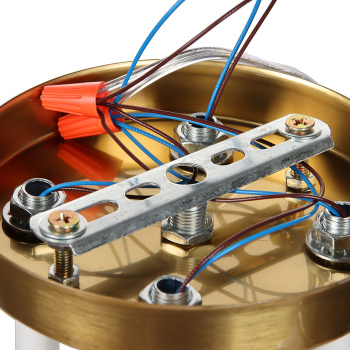 Светильник потолочный K2209/4 CO+WT 4*40W E27 220V (l-580; w-500; h-250) VERNER LIGHTING *1