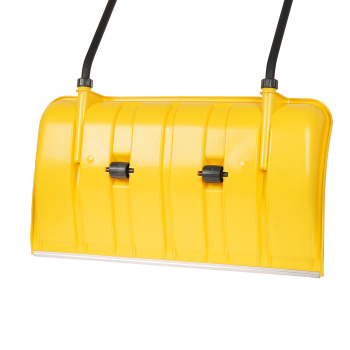 Движок для снега пластик 800*440, на колесиках, метал. ручка  EXPERT ICELAND  * 3