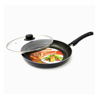 Сковорода алюм.а/приг.  Scovo "Hi-Blackl" d24см Стекл.кр. HB-009 (з-д "Сково") *1/6