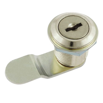 Замок почтовый НОРА-М 6103-16-ип никель изог.планка *12/240