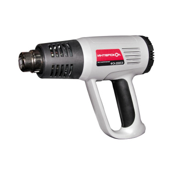 Фен технич.(термопистолет) ИНТЕРСКОЛ ФЭ-2000Э (2000 Вт) *1/10