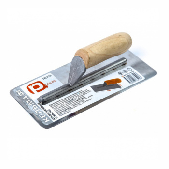 Кельма стальная для венецианской штукатурки PQTools, 270х120 мм