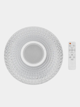 Светильник светодиодный акриловый 410мм 72Вт 2700-6500К  RGB Satori Melody I с пультом 624-001 *1/20