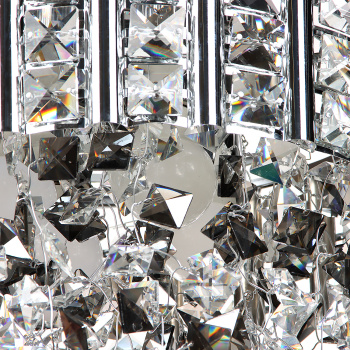 Светильник потолочный S2450/4 CH 4*40W E27 220V (d-420; h-600) S=16м2 VERNER LIGHTING *1