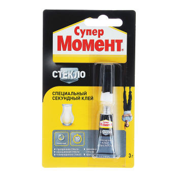 Суперклей для стекла Момент, 3 г